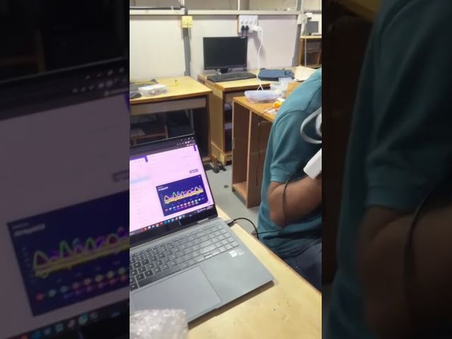 Voicer IMU data collection session at 60 Hz